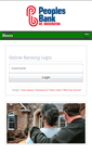 Mobile Screenshot of peoplesbankmtw.com